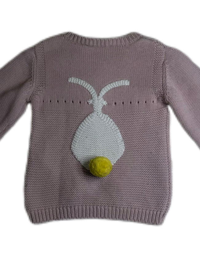 Knit Bunny Sweater