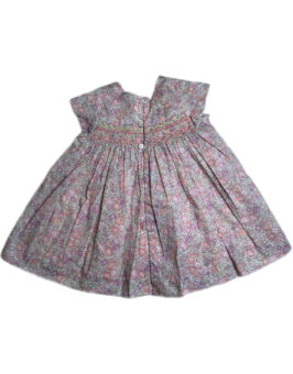 Liberty x Bonpoint Print Smocked Dress