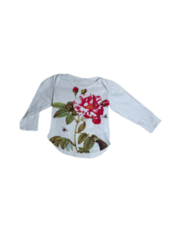 Stella McCartney Kids Floral Long-Sleeve Tee
