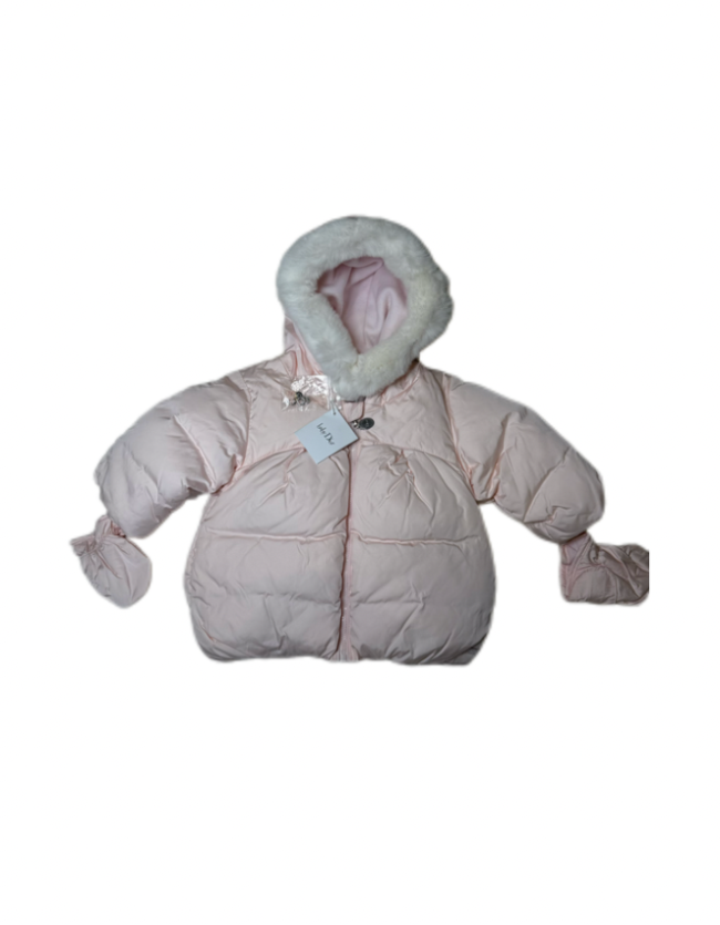 Baby Dior Pink Puffer Jacket