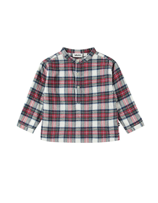 Molo Multicolour Checked Shirt